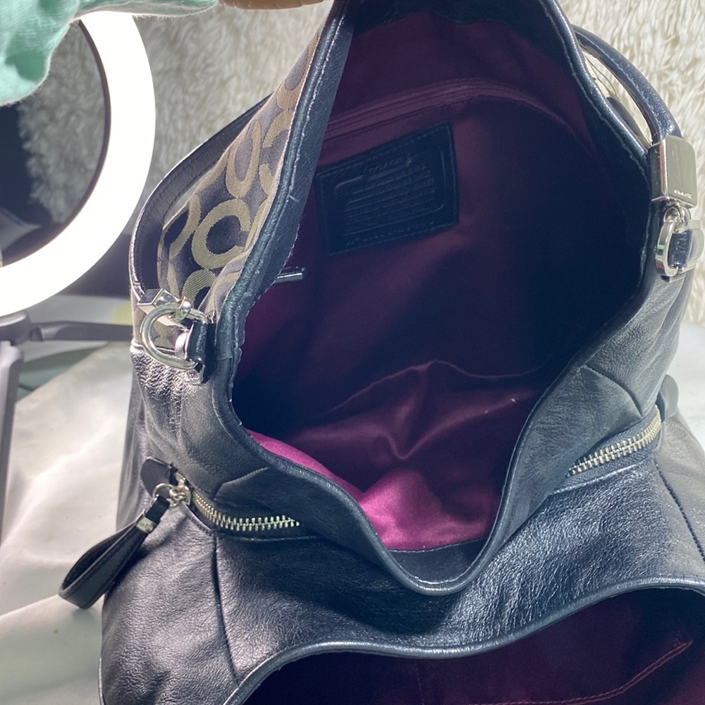 👜🌿-Coach Shoulder bag- NOT FOR SALE 🌿👜 - Picture 10 of 12